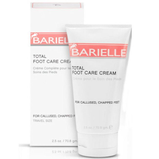 Barielle Total Foot Care Cream - Travel Size 2.5 oz.