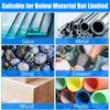 90Pcs 1/8" Diamond Burr Bits Drill Set Rotary Multi Tool Accessories For Dremel