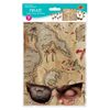 Pirate Treasure Map Party Game (mask & 12 flags included) Party Accessory (1 count) (1/Pkg)