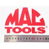 MACTOOL'S MAC TOOL Sticker Red 150mm Semicircle