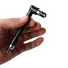 LiebeWH L Shape Socket Wrench 90 Degree Screwdriver Double Head Right Angle Screwdriver with 1/4 Inch Hex Socket