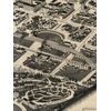 Macon Georgia 1887 Historic Panoramic Town Map - 24x36