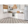 Peel and StickTiles Set Kitchen Stickers Self-Adhesive Arabian Flower Pattern