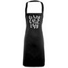 Flox Creative Full Length Black Apron Crazy Cake Lady