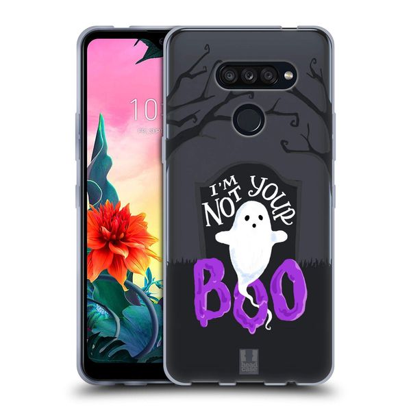 Head Case Designs Graveyard Ghost Halloween Characters Soft Gel Case Compatible for LG K50S