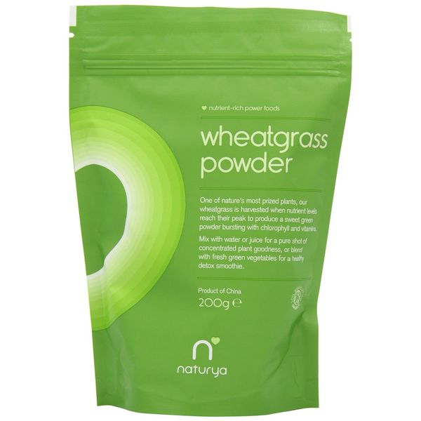 NATURYA ORGANIC WHEATGRASS POWDER 200G X1