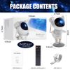 Starry Night Light LED Astronaut Projector Lamp w/Remote Control for Home Decor