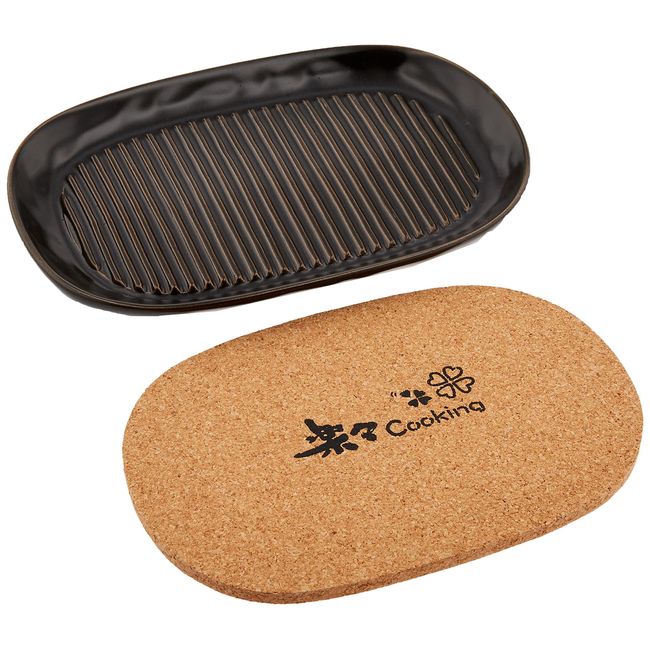 Money Shellac Heat Resistant Grill Table Plate (Medium) With Cork Base