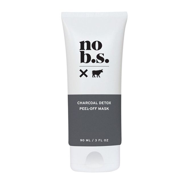 No Bs Charcoal Detox Peel-Off Mask 3 Fl oz Garden cress squaline