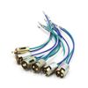 uxcell Socket 1157 LED Light Bulb Car Brake Light Extension Wire Holder Connector 6pcs