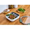 Black and Blum Bento Lunch Box, Olive, 1000 ml