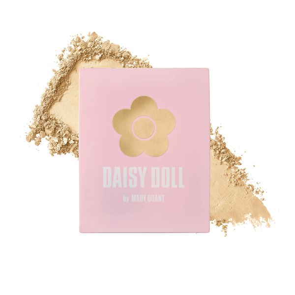 DAISY DOLL by MARY QUANT Powder Blush GD-01 Sheer Gold 0.3 oz (8.3 g) Powder Blush with Effortless Finish