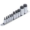 BGS 5099 | Bit Socket Set | extra short | internal Hexagon 4 - 19 mm | 10 pcs.