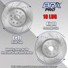 Front Brake Kit Rotors + Ceramic Pads for Lexus LS460 07-08
