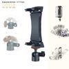 LINCO Universal Tripod Mount Holder 1/4" Thread Adapter For iPad iPhone 4.7-13in