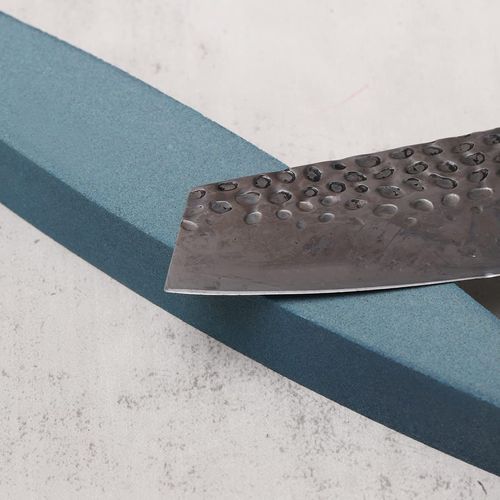 Axe Sharpeners Whetstone Hatchet Sharpening Stone Tool Sharpener Oval Blade Sharpening Stones for Kitchen Knives Scissors Garden Tools Chisels Axes, 2PCS