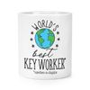 World's Best Key Worker Makeup Brush Pencil Pot
