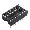 Futheda 10pcs 14 Pin 2.54mm Pitch Dip/Dil IC Sockets Soldering Version Adapter