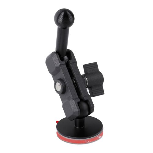 Adhesive 17mm Ball Mount with Extension Adapter for Car Phone Holder, Suction Cup Base for Mounting on Car Dashboards, 17mm Ball Head Stand Base Compatible with Garmin Nuvi GPS Navigator