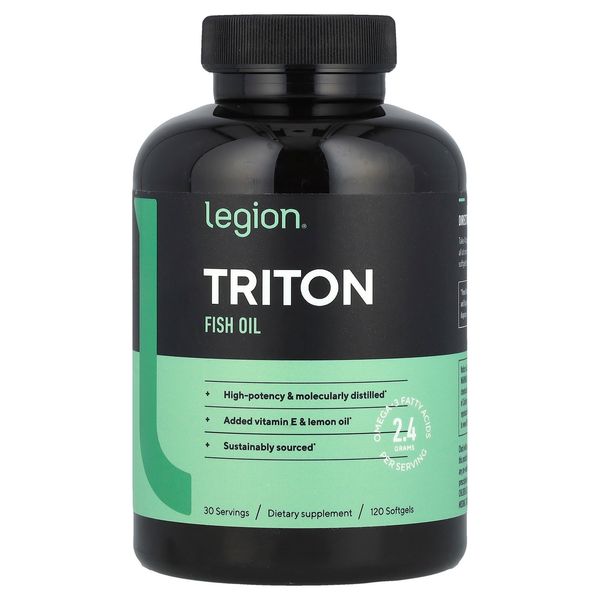 Triton Fish Oil, 120 Softgels