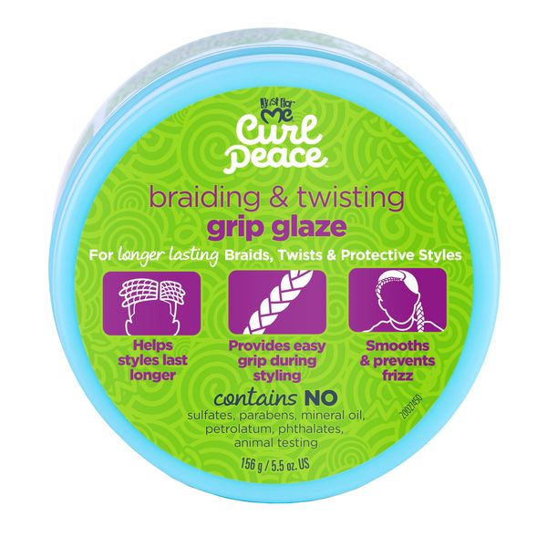 Just For Me Curl Peace Braiding & Twisting Grip Glaze