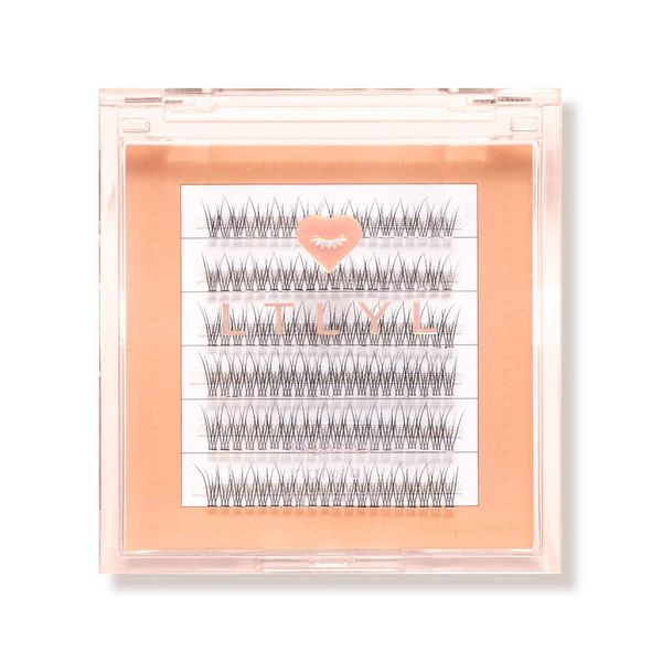 Litrile Tobacco Natural Eyelash False Eyelashes (V Type) False Eyelashes Part Eyelashes