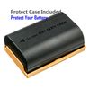 Kastar 2-Pack LP-E6 Battery Replacement for Canon EOS R, EOS Ra, EOS R5, EOS R6, EOS 90D, XC10, XC15, EOS 5D Mark II, EOS 5D Mark III, EOS 5D Mark IV, EOS 5DS, EOS 5DS R Camera