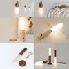 Motion Sensor LED Night Light Magnetic Wall Lamp USB Rechargeable Stick-On Light