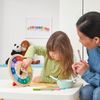 Ikea UNDERHALLA/UNDERHORA: Wooden Educational Clock (605.066.81)