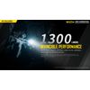 Nitecore MH25 v2 1300 Lumen Rechargeable Flashlight