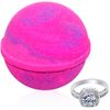 Bath Bomb with Size 10 Ring Inside Love Potion Extra Large 10 oz. Made in USA