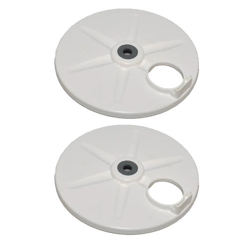 xyocx Replacement Wheel Cover Assembly Wheel Dust Cover 127-6840 fits Toro 21"/22" 105-1838 108-3794 110-1789 110-1792 127-6840 Recycler Mowers (2 Pack)