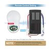 Hunter Fan Remote Replacement,Universal Ceiling Fan Remote Control Kit Dimmab...