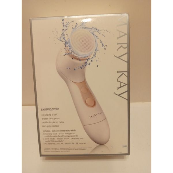 Mary Kay Skinvigorate Cleansing Brush Set, Battery Operated, New