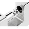 Micro Traders Shutter Padlock Heavy Duty Shackle Pad Lock Steel 90mm