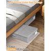 Under Bed Storage With Lids 2 Pack Large Underbed Storage Containers Clothes ...