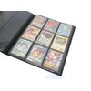 Guardz Binder - 9 Pocket Strap Trading Card Album Folder - 360 Side Loading Pockets (Black)