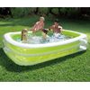 Summer Waves 8'7" x 5'9" Deluxe Family Inflatable Pool