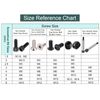 Sourcingmap 1/4inch Hex Shank 6mm Hexagon Head Magnetic Screwdriver Bits 5pcs