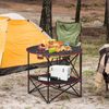 Foldable Camping Table Lightweight Picnic Table with Cup Holder for Outdoor