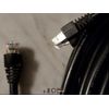 CAT5e Shielded Black Patch Cable, 50', STP,  RJ45