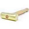 Grace USA 8 Ounce Brass Hammer, Gunsmith Tools & Accessories, Gun Care, Woodworking, Machinist, Mechanic, Made In USA
