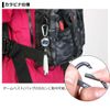 Daiwa Double 800 Carabiner On Reel, Red