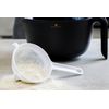 KitchenCraft Round Nylon-Mesh Small Plastic Sieve, 12 cm (4.5"), White
