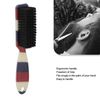 Soft Barber Fade Brush, 3pcs Beard Fade Brush Striped Pattern for Salon