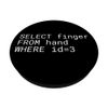 Funny Database SQL Query Joke Programmer Computer Science PopSockets Swappable PopGrip