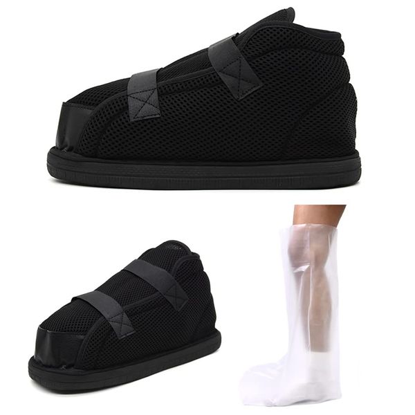 Gypsum Shoes, Post-surgery Shoes, For Nursing Care, For Injuries, Fracture Sandals, Gypsum Shoes, Joint Articulation, Walking Aid, For Both Left and Right Hands, 1 Pair of Left, Adjustable, Nursing