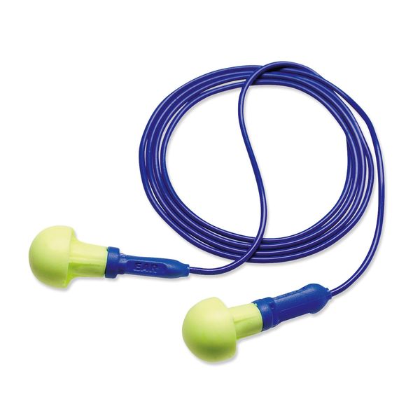 3M E-A-R[[TM]] Push-In Ear Plugs Mini 318-1001 with String 7010603139
