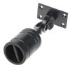 24mm Black Decking Rope Hook End & Plate Rope Post Fitting Rope End Fixing