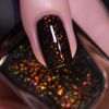 ILNP Hex - Black Jelly Shimmer Nail Polish